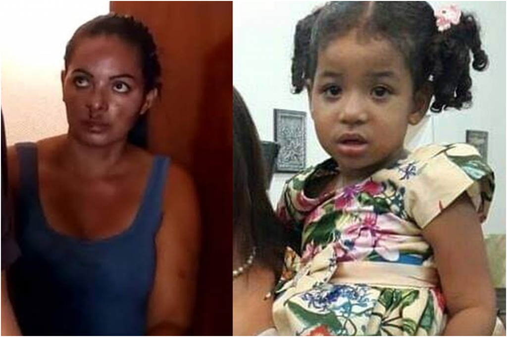 Mãe mata a filha, arranca os olhos e língua dela e é vista “rezando o terço”