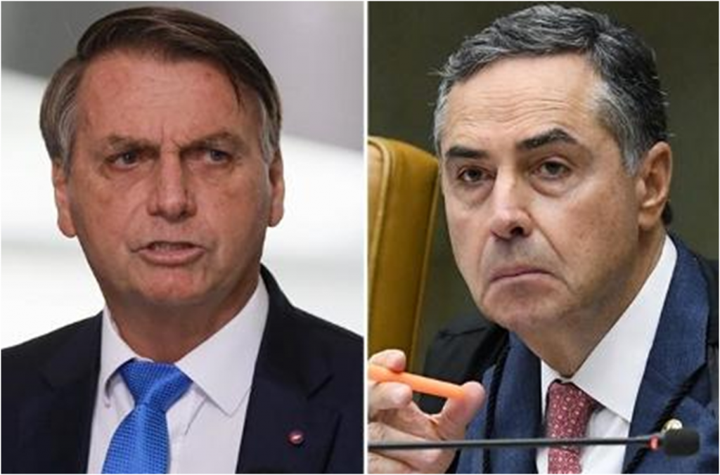 Bolsonaro critica Barroso por proibir despejos: "É o fim da propriedade privada"