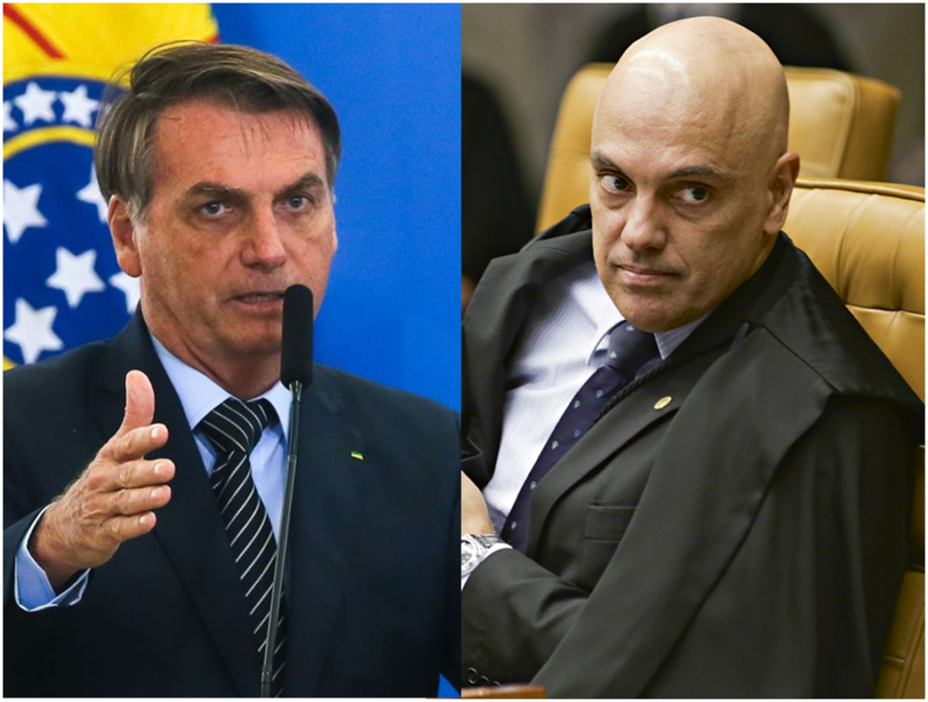 Bolsonaro Diz Que Moraes Viola A Constituição E Ameaça: "A Hora Dele ...