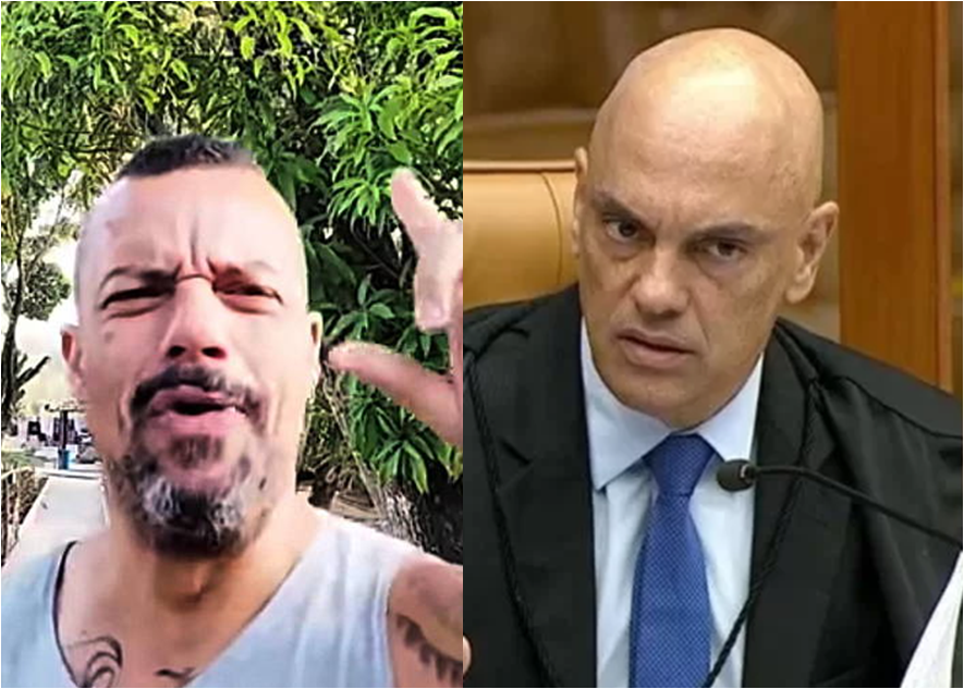 “Prende minha rol***a”, disse homem ao debochar de Moraes, antes de ser preso