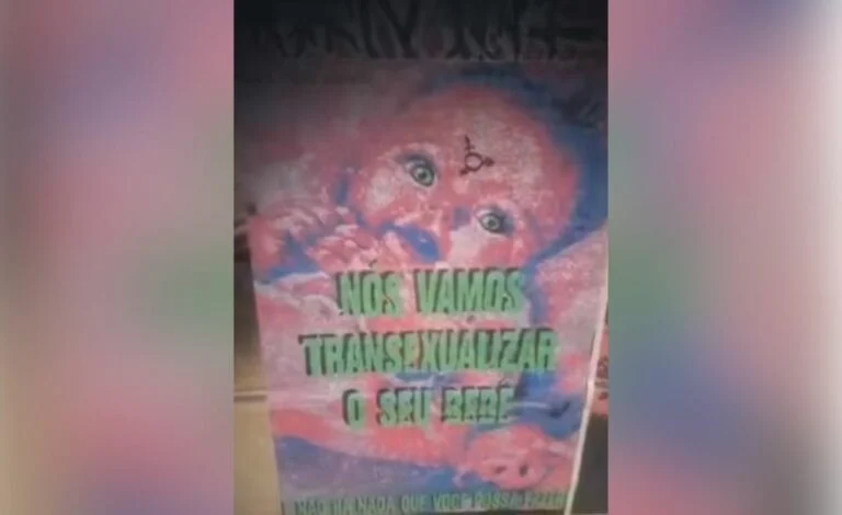 Exposição diz que vai ‘transexualizar’ bebês sem que pais ‘possam fazer nada’