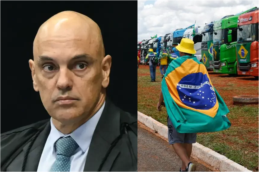 Moraes ordena o bloqueio bancário de dezenas de empresários envolvidos em protestos