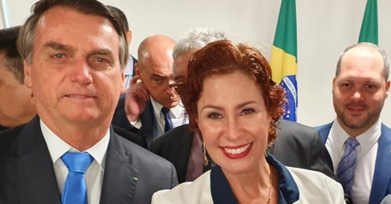 Bolsonaro desmente a Folha e nega ter dito que Zambelli o traiu; deputada comenta