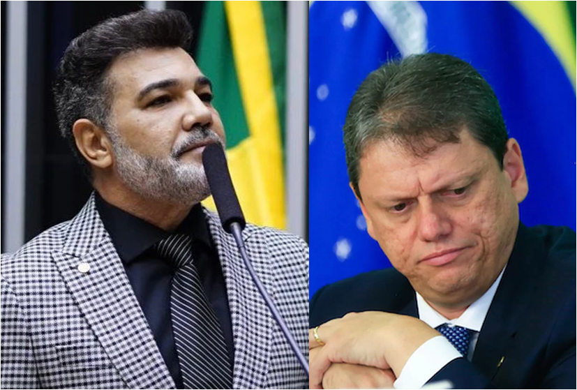 Feliciano manda indireta a Tarcísio: 'Oportunistas; não eram nada até Bolsonaro'