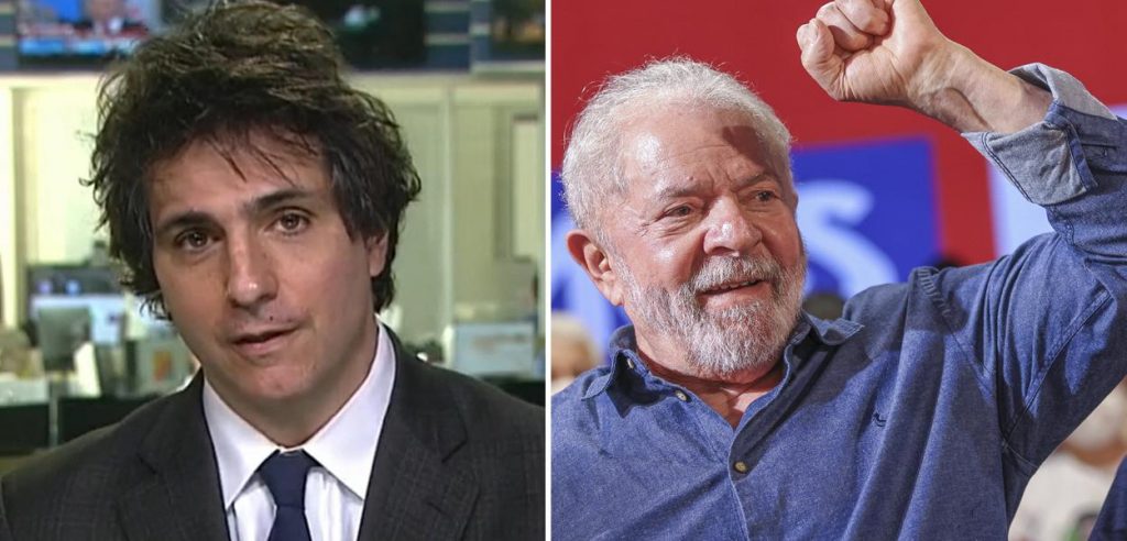 Na GloboNews, Guga diz que Lula apoia ditadura e "se juntou a líderes hipócritas"