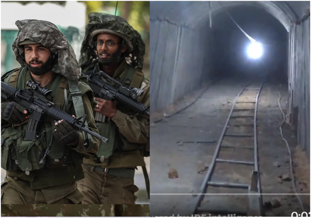 Vídeo impressionante mostra Israel descobrindo o maior túnel do Hamas, com 4km