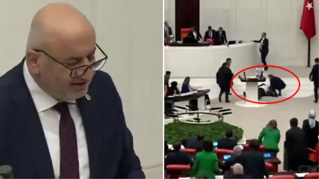 VÍDEO: deputado turco infarta segundos após dizer que Israel sofreria "a ira de Alá"