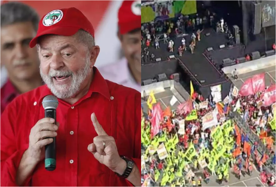 VÍDEO: Lula reclama do pouco público em evento, alegando que foi 'mal convocado'