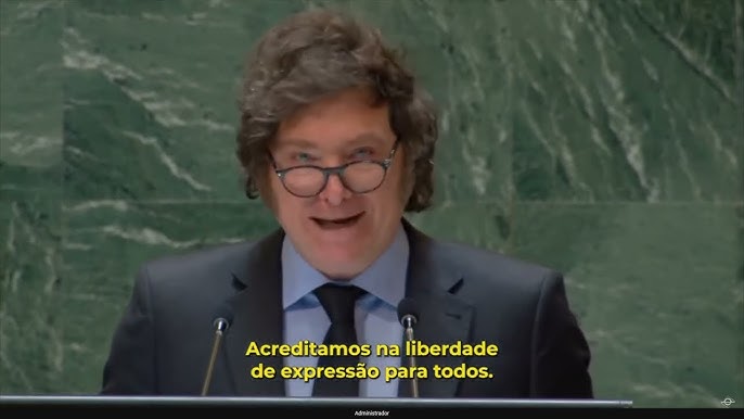 Presidente da Argentina detona a ONU: "É um monstro que quer impor agenda ideológica"