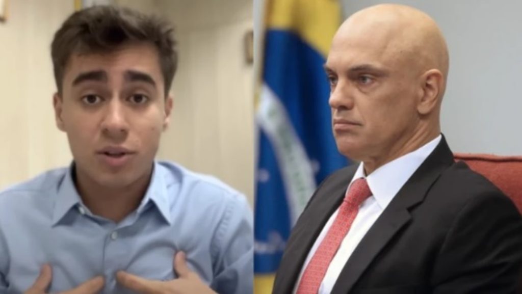 Nikolas chama Moraes de "mimano" e diz que ministros devem "tomar vergonha na cara"