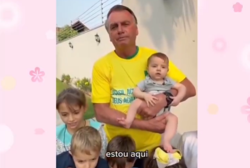 Com filhos de condenados pelo 8 de janeiro, Bolsonaro cobra impeachment de Moraes